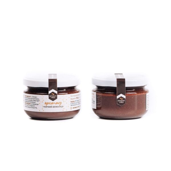 Cream-honey "Black chocolate", 165g