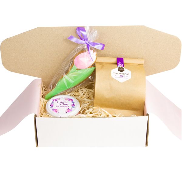 Gift set for Mom "Relax", Purple