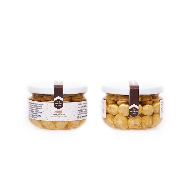 Honey with hazelnuts, 142g