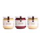 "Cream maximum" set, M, Cream honey "Lemon & Ginger", Cream honey "Coconut-almond", Cream honey "Berry mix"